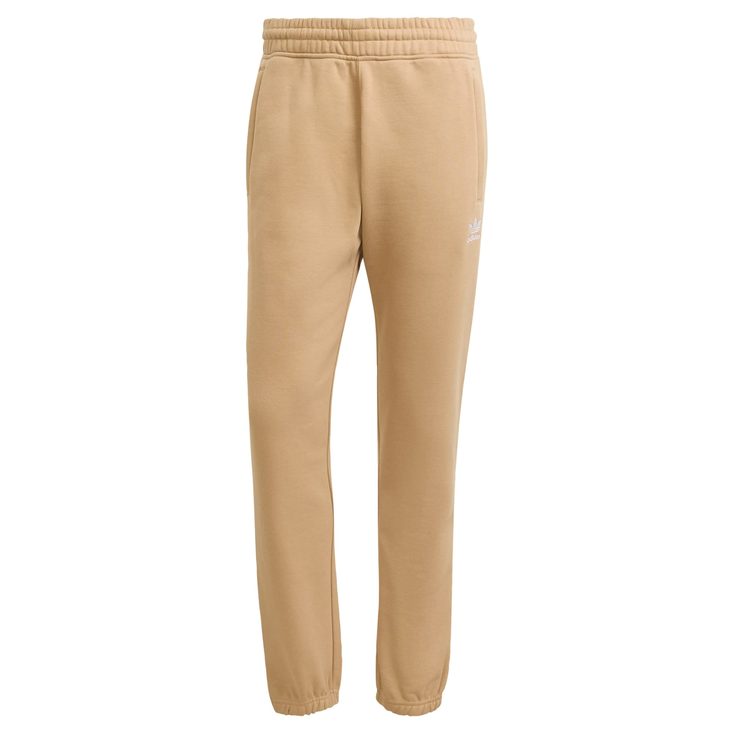 Tapered Pantaloni 'Trefoil Essentials' di ADIDAS ORIGINALS in marrone: frontale