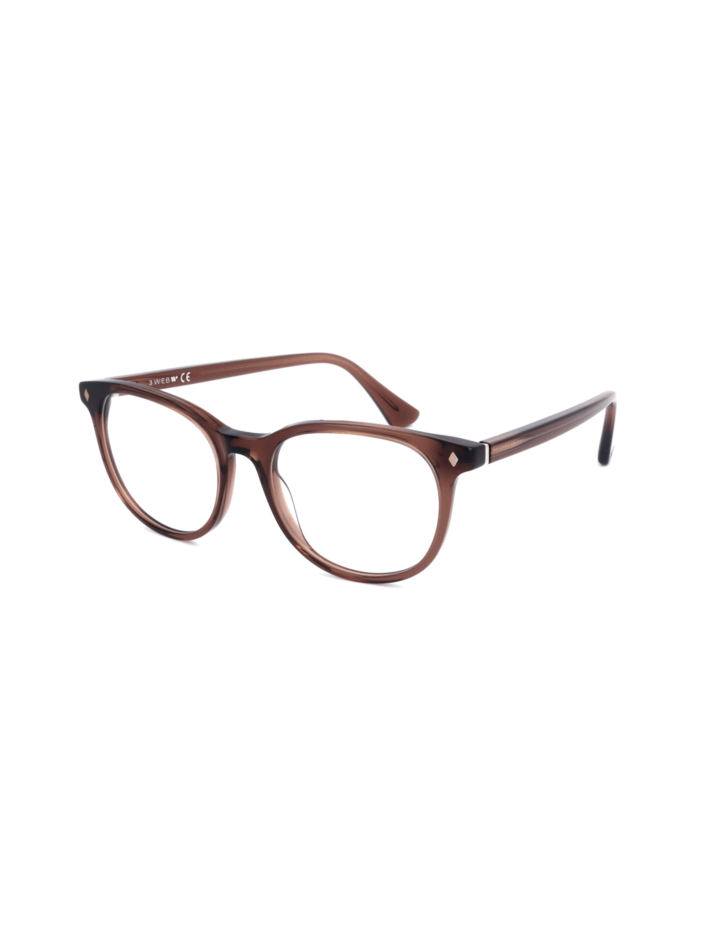 Occhiali 'WE5398' di Web Eyewear in marrone: frontale