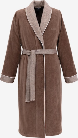 BOSS Home Long Bathrobe 'LORD' in Beige: front