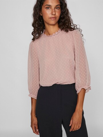 VILA Blouse 'VIDOBBA' in Roze