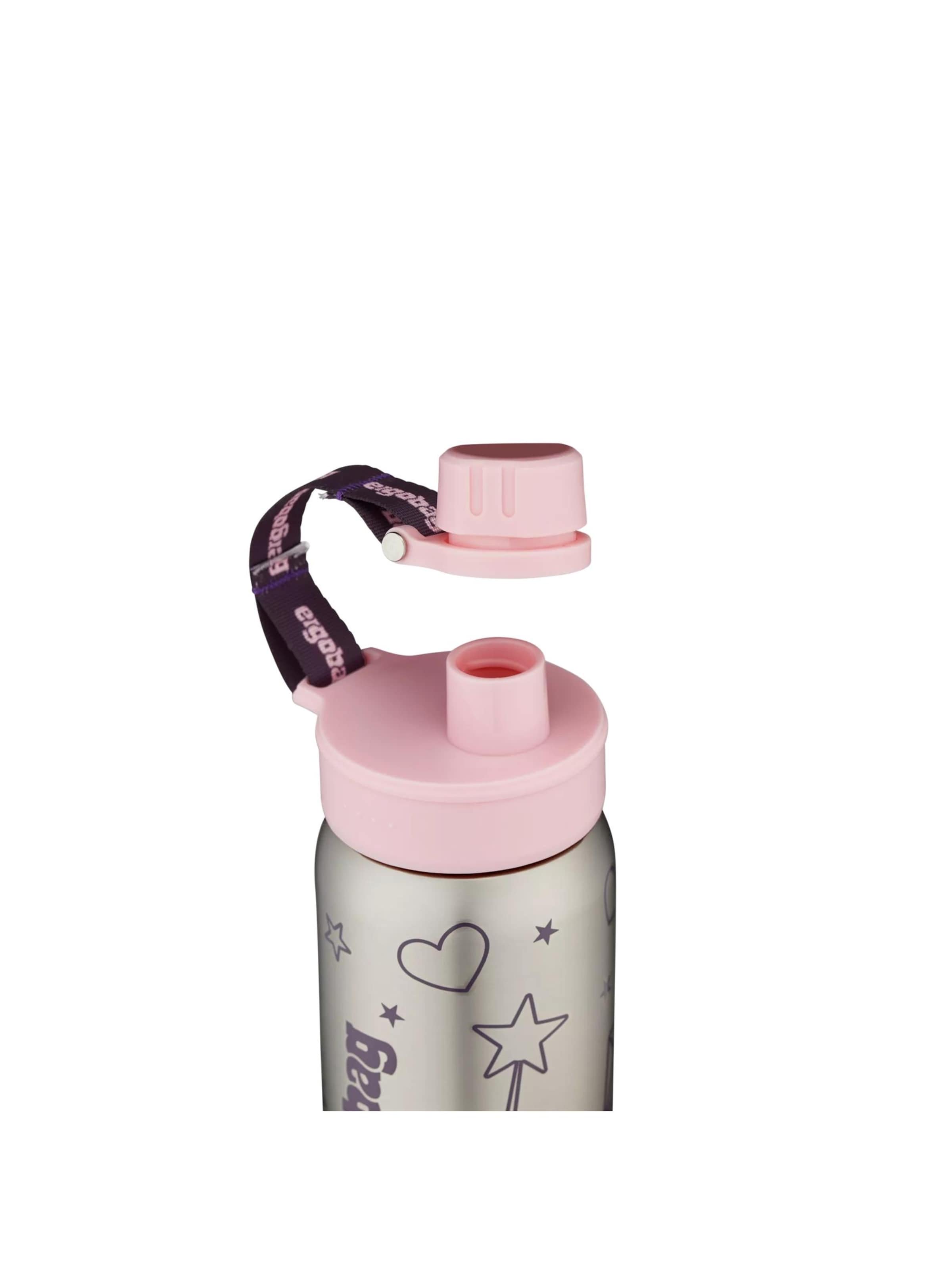 ergobag Drinking Bottle 'Trinkflasche Edelstahl Trinkflasche' in Pink