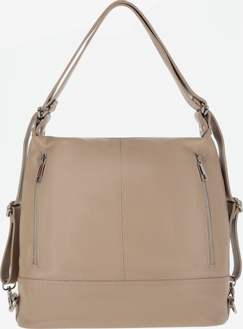 faina Τσάντα ώμου σε μπεζ: μπροστά