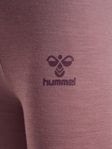 Hummel Slim fit Sports trousers in Purple
