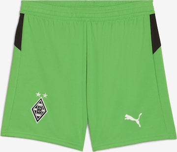 PUMA Regular Sportbroek 'Borussia Mönchengladbach 25/26' in Groen: voorkant