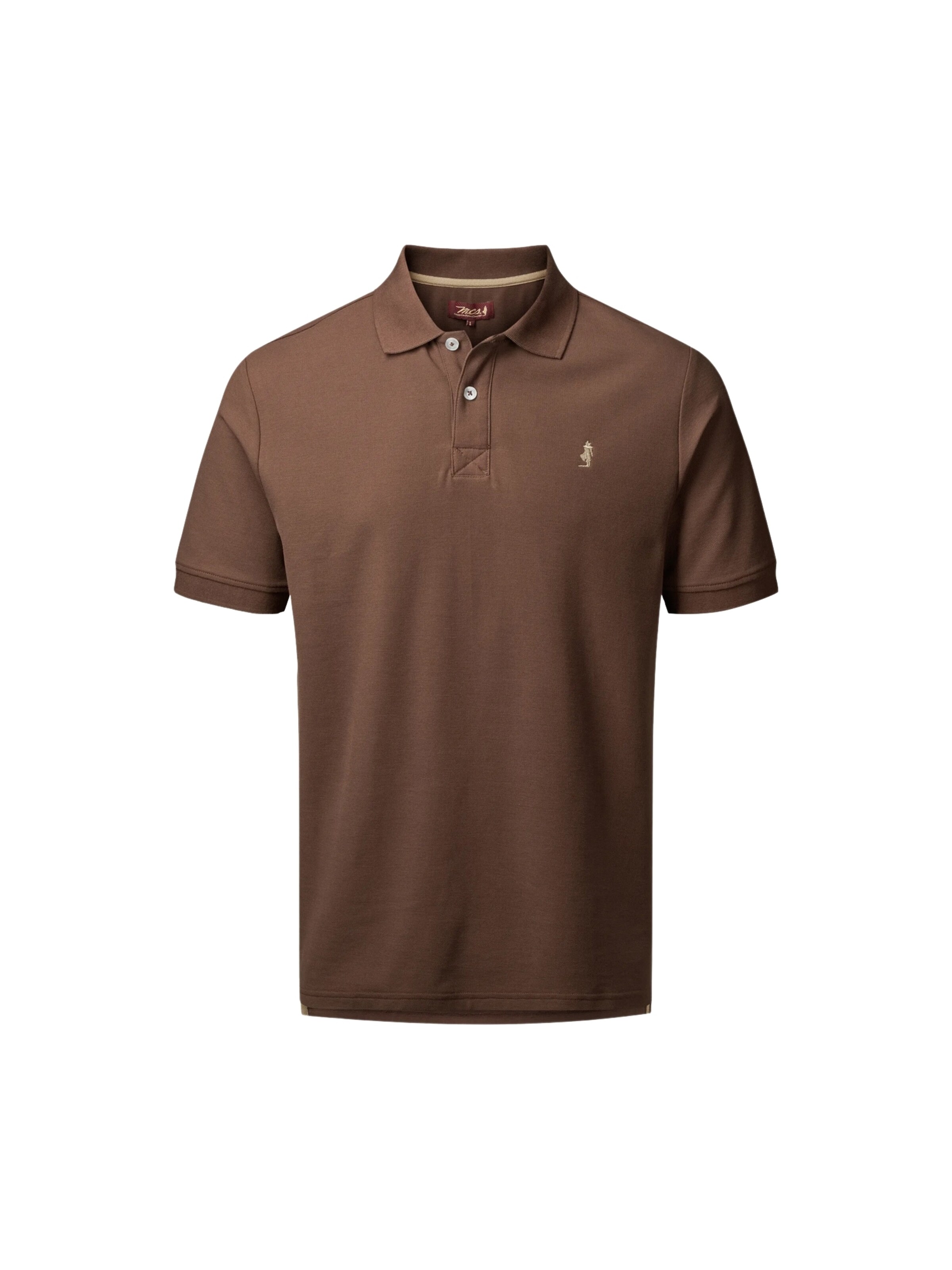 MCS Tričko 'Hurst' – hnědá: přední strana