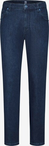 MEYER Slimfit Jeans in Blauw: voorkant