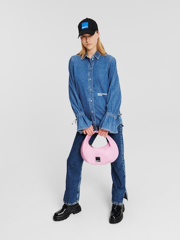 KARL LAGERFELD JEANS Bluse in Blau