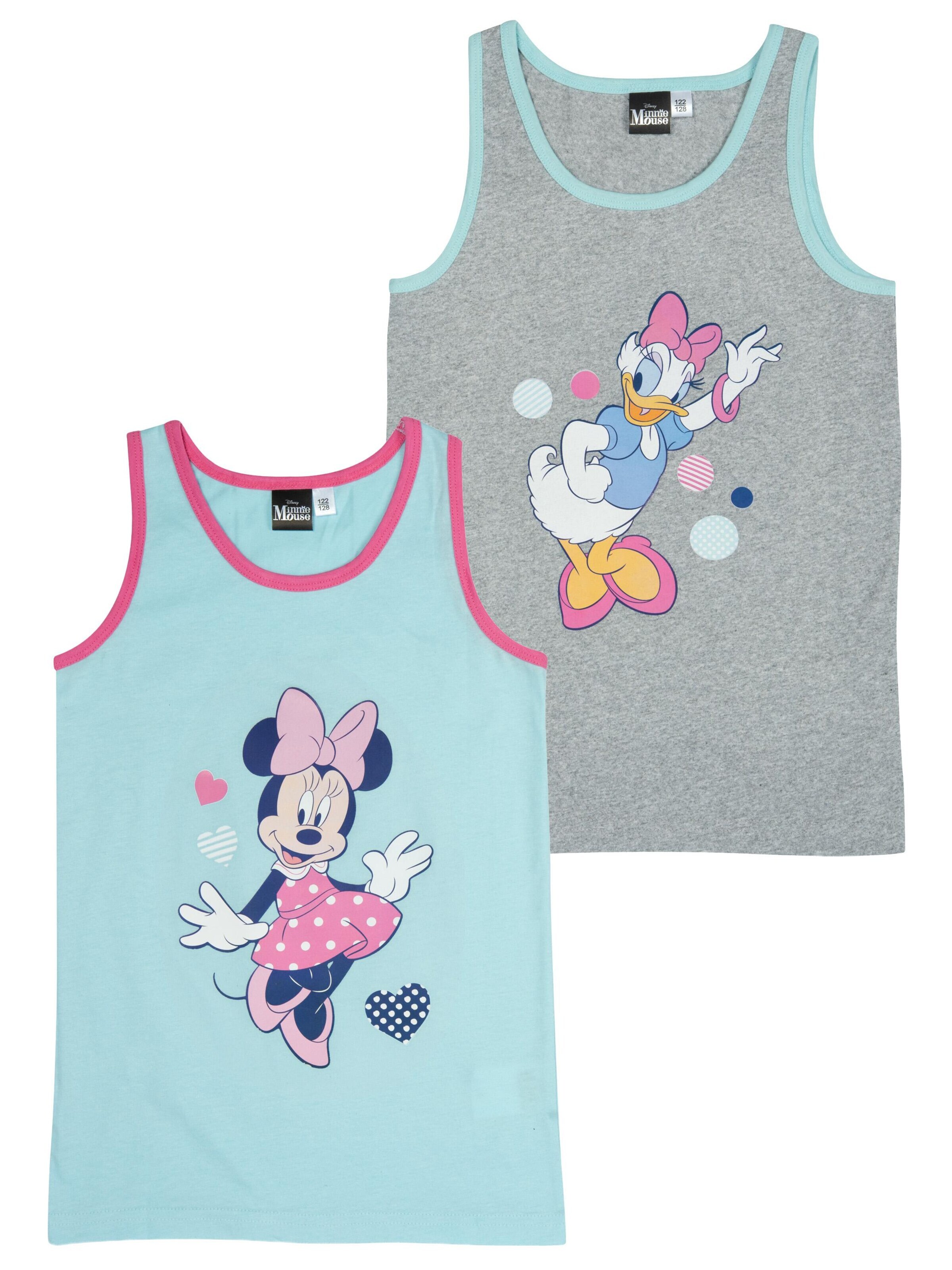 Disney Minnie Mouse Undershirt 'Minnie & Daisy' in Mixed colours: front