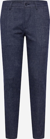 Pantalon chino 'Bleecker' TOMMY HILFIGER en bleu : devant