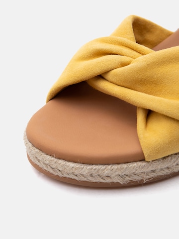 Sandales à lanières GABOR en jaune