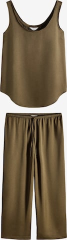 Pantalons de tailleur The Set en vert : devant
