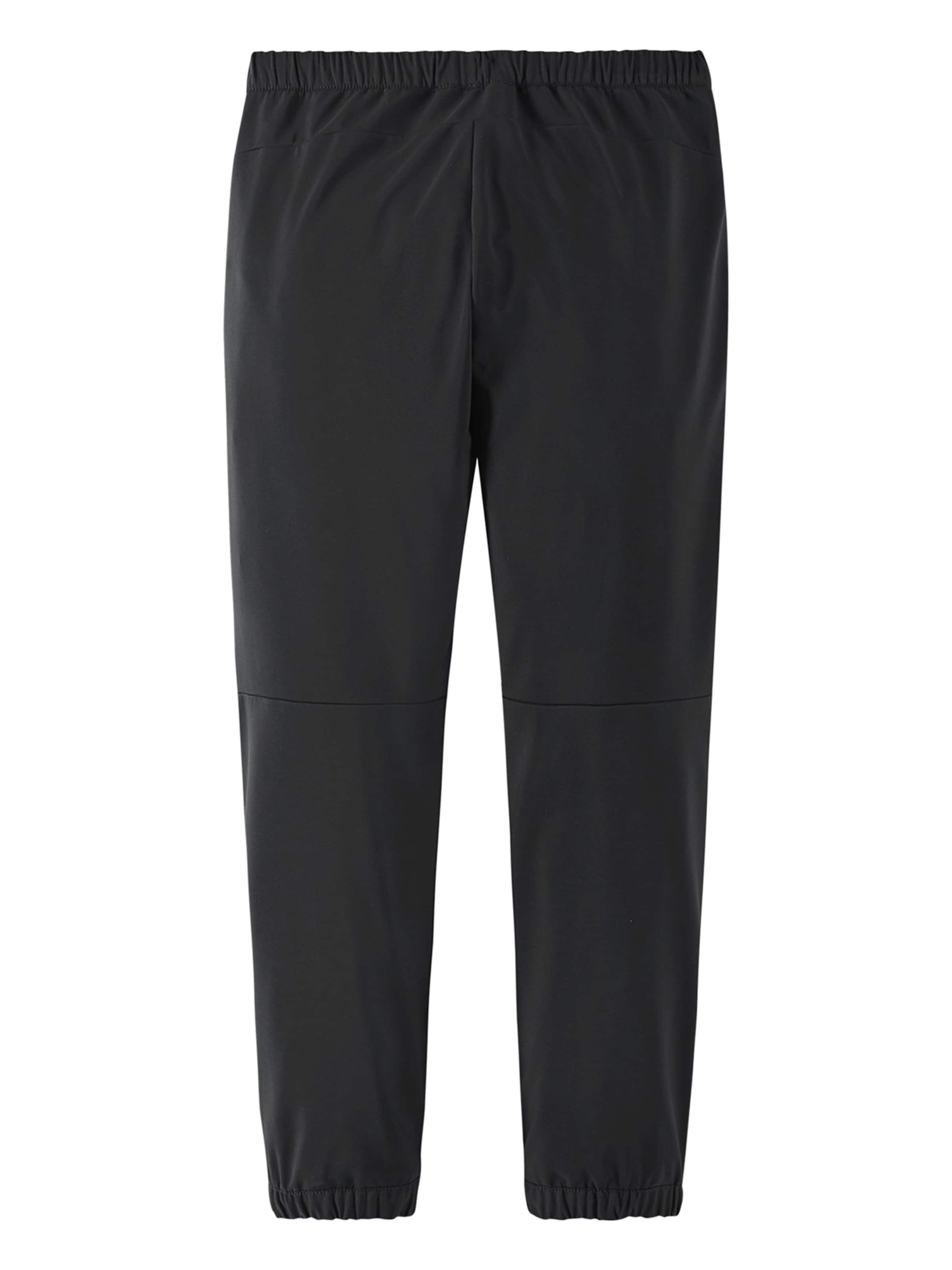 Reima Tapered Hose 'Menoon' in Schwarz: Vorderseite
