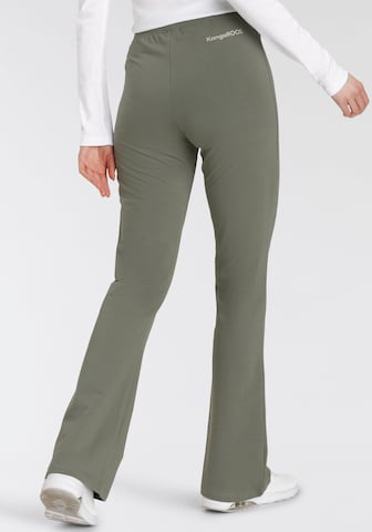 KangaROOS Flared Leggings in Green