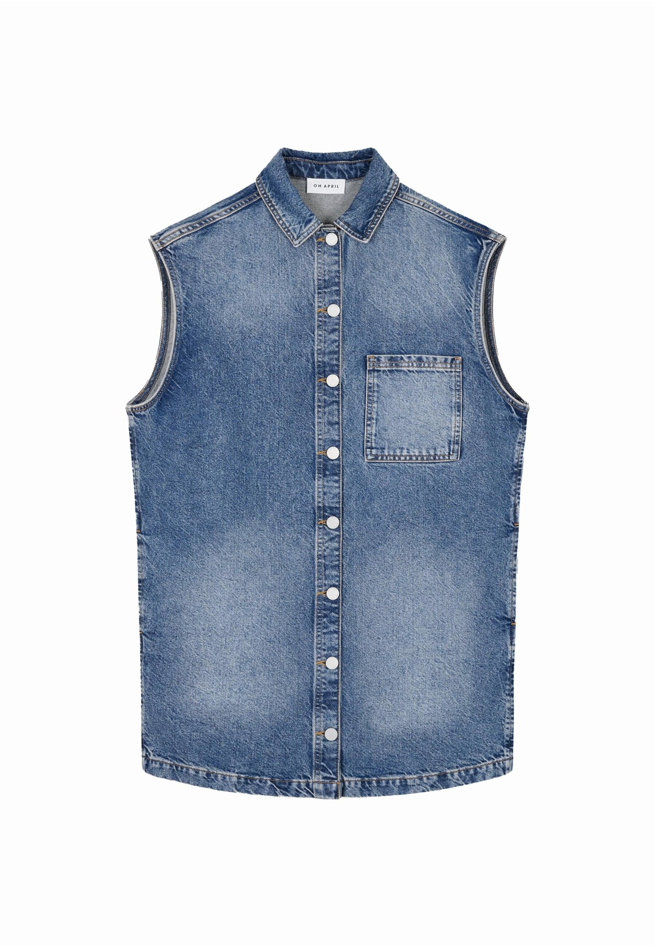 OH APRILHaljina &#x27;Meva&#x27; - plava boja: prednji dio