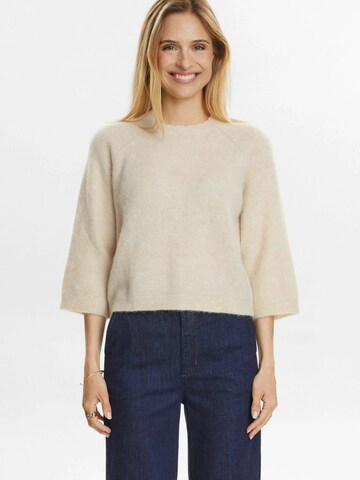 Pullover ' NURIETTE ' di NÜMPH in grigio: frontale