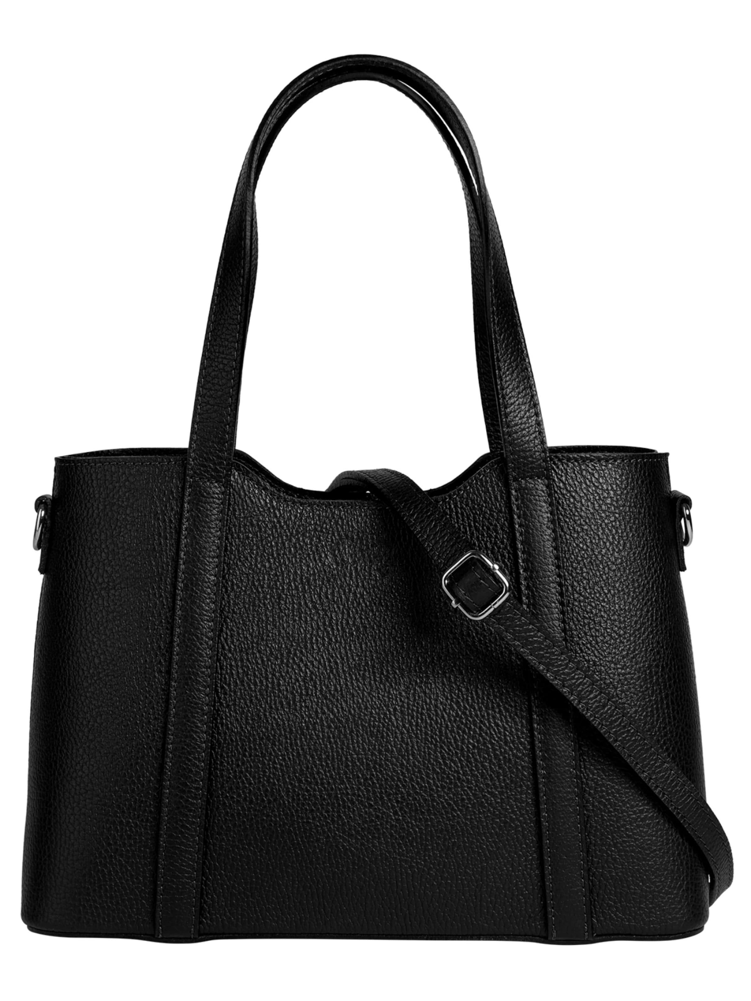 Cluty Handbag in Black: front