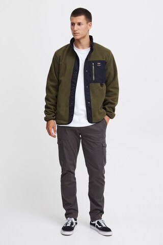INDICODE JEANS Fleece jas 'Majsol' in Groen