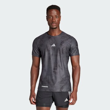 T-Shirt fonctionnel 'Ultimate' ADIDAS PERFORMANCE en gris : devant