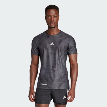 ADIDAS PERFORMANCE - Camiseta funcional 'Ultimate' en gris: frente