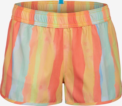 ARENA Swimming shorts 'WATER PRINTS' in Pastel blue / Lime / Coral / Peach, Item view
