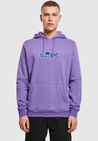 2Y Studios Sweatshirt 'Graffiti' in Lila: Vorderseite