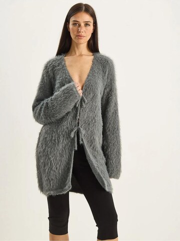 Bianco Lucci Gebreid vest in Grijs