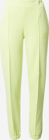 MADS NORGAARD COPENHAGEN Tapered Broek 'Patty' in Groen: voorkant