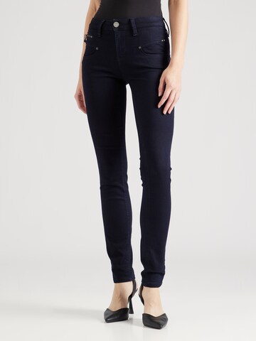 FREEMAN T. PORTER Slimfit Jeans 'Alexa' in Blauw: voorkant