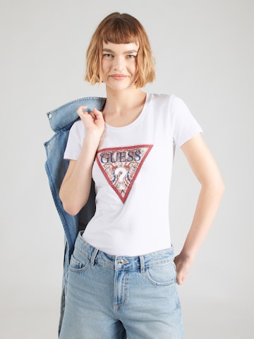 GUESS Shirt in White: front
