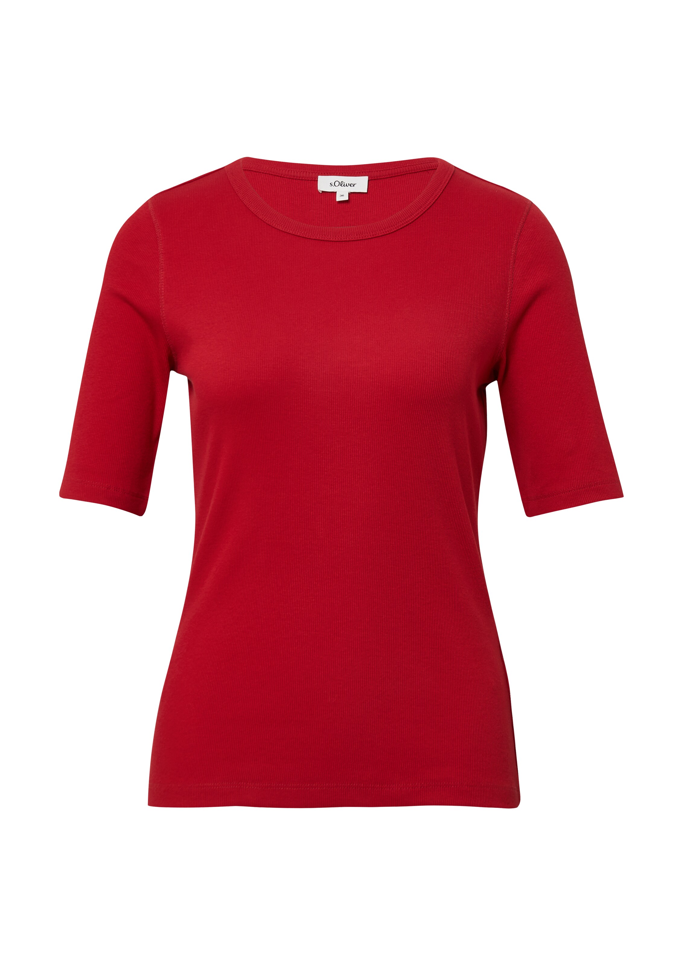 s.Oliver Shirt in Rood: voorkant