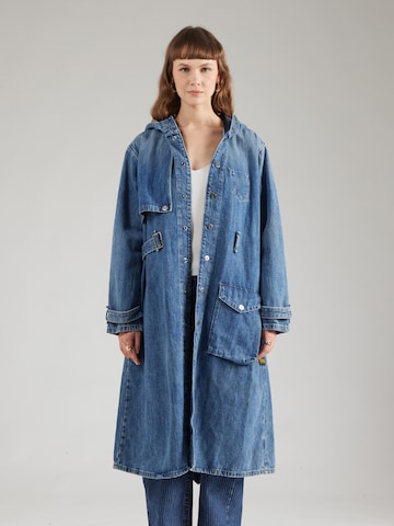Manteau mi-saison G-STAR en bleu : devant
