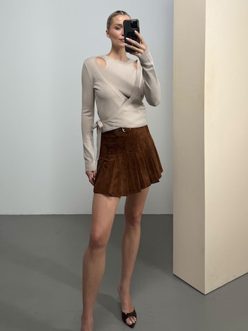 LeGer by Lena Gercke Skirt 'Armine' in Brown