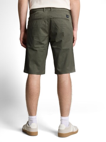 TOM TAILORregular Chino hlače - zelena boja