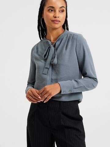 WE Fashion Blouse in Grey: front