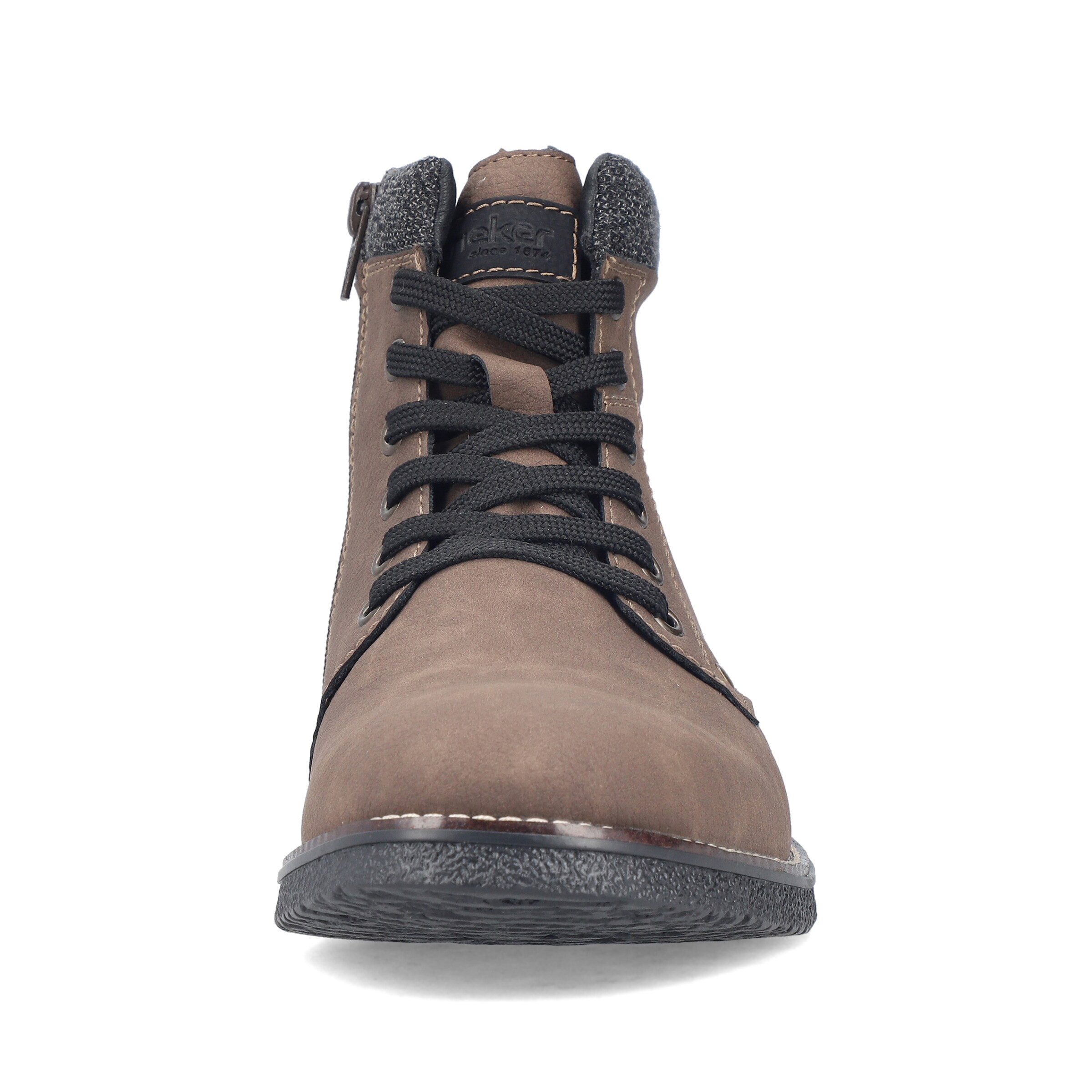Bottines à lacets Rieker en marron