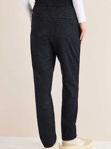 CECIL Slimfit Byxa 'Tracey' i blå