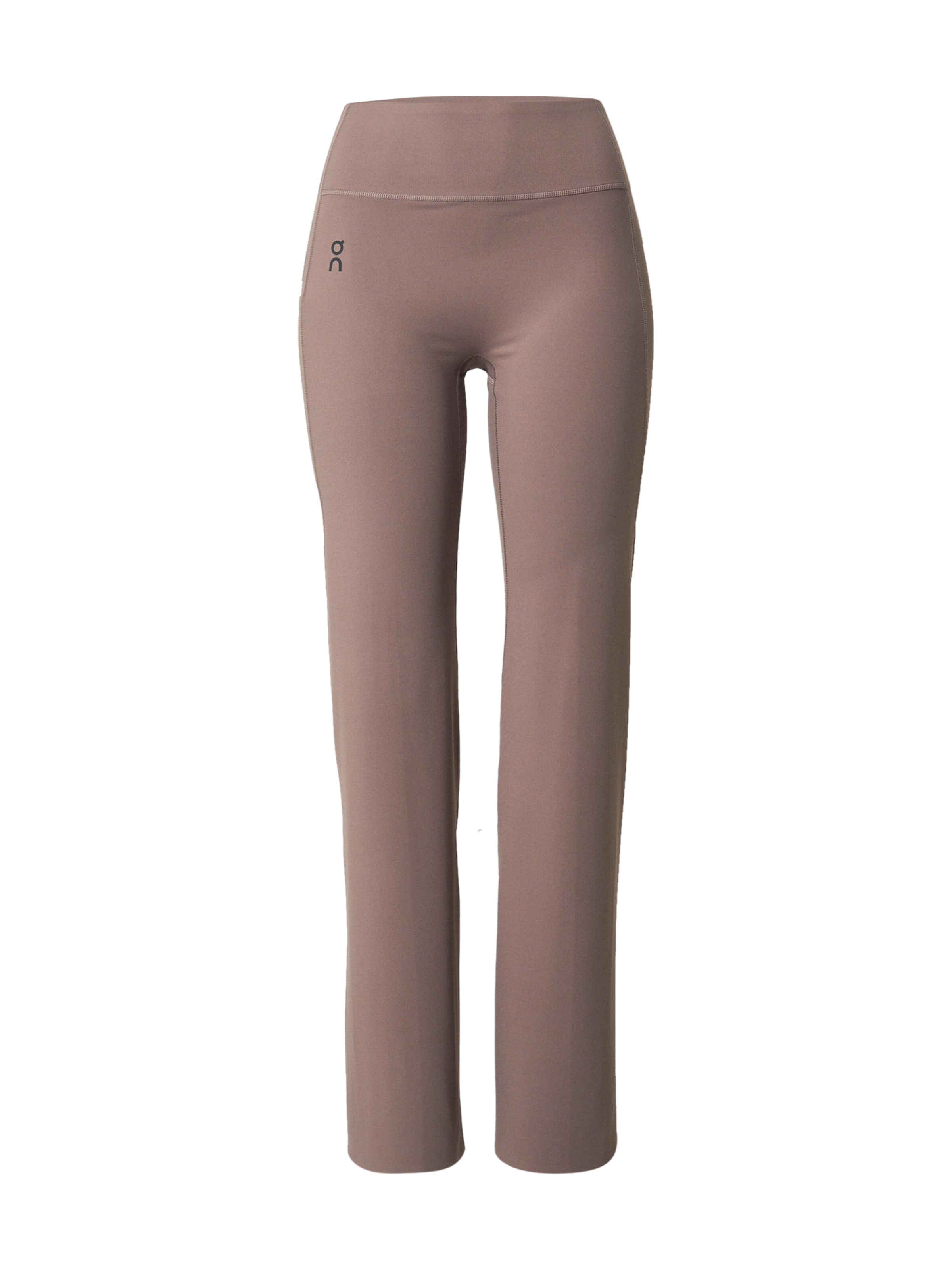 On Flared Παντελόνι φόρμας 'Studio' σε μπεζ: μπροστά