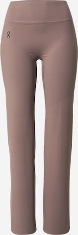 On Levenevä Urheiluhousut 'Studio' värissä beige: etupuoli