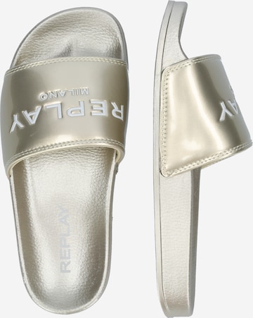 REPLAY Pantolette i silver