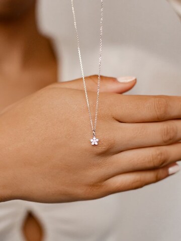 Chaîne 'Bloom Essence' Dear Me en argent