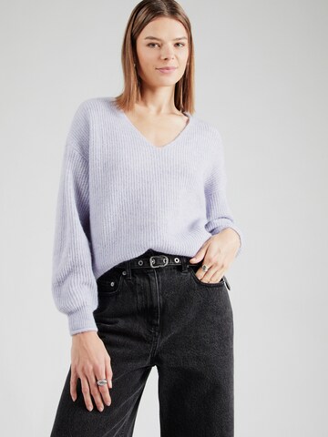 VERO MODA Pulover 'VMMILI' | vijolična barva: sprednja stran
