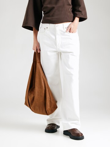 AGOLDE - regular Vaquero en blanco: frente