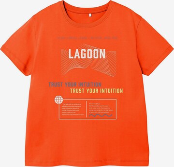 NAME IT Shirt 'VAGNO' in Orange: front