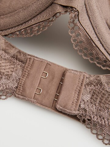 ESOTIQ - Push-up Sujetador 'Vivian' en marrón