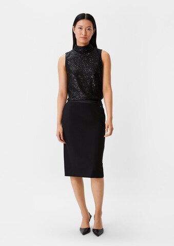 COMMA Rock in Schwarz: Vorderseite