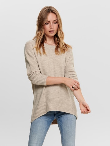 ONLY Sweater 'Nanjing' in Beige: front