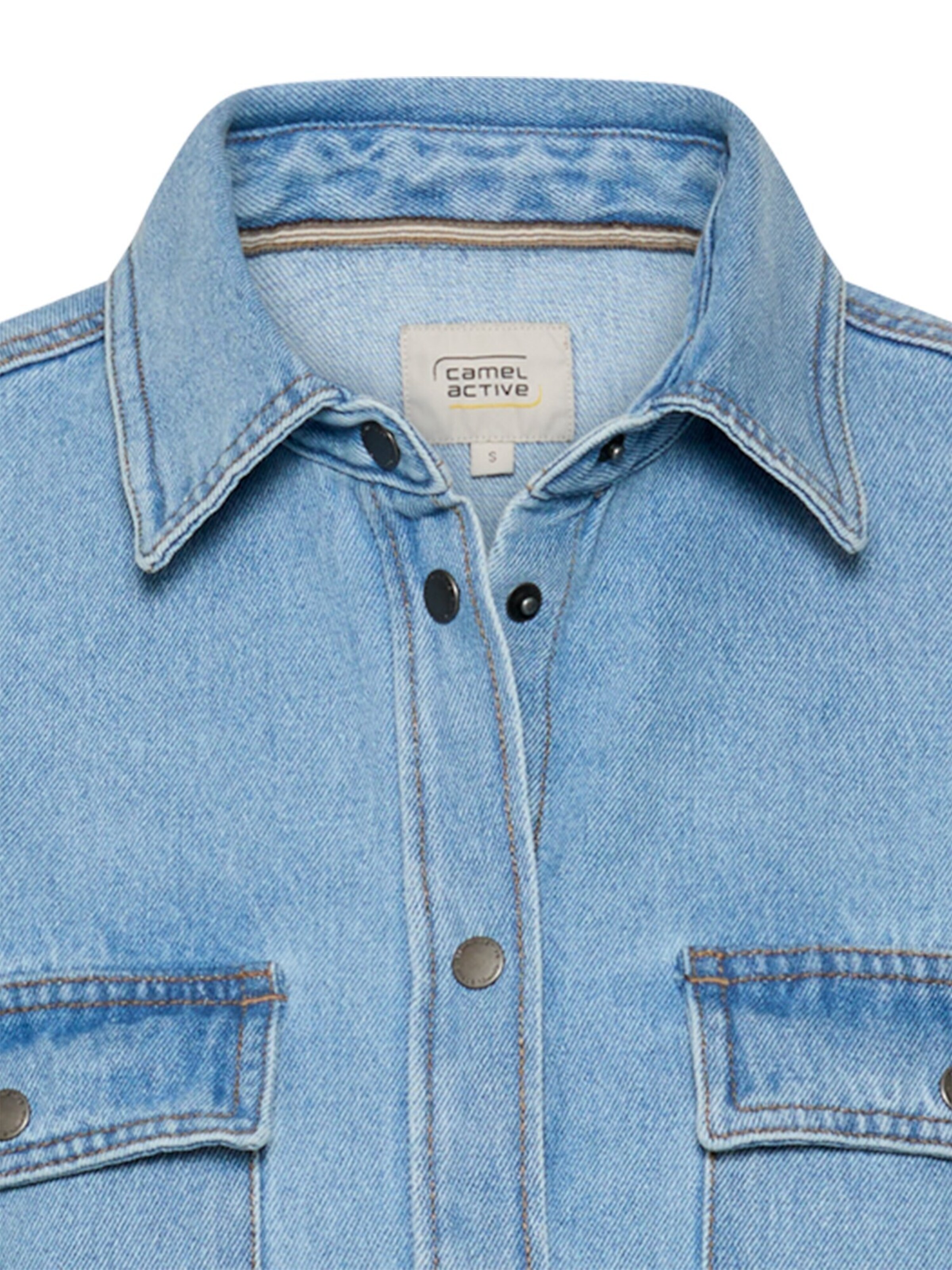 CAMEL ACTIVE Bluse in Blau