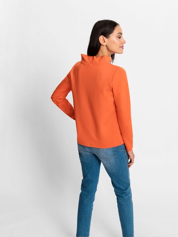 Sweat-shirt heine en orange