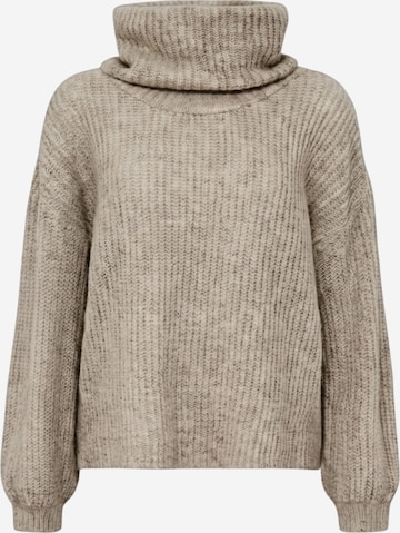 LeGer by Lena Gercke Pullover 'Jarine' in Braun: Vorderseite