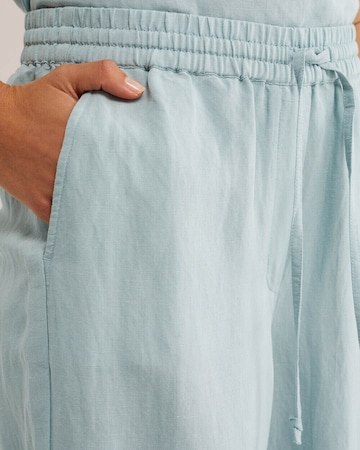 WE Fashion Широкий Штаны в Синий